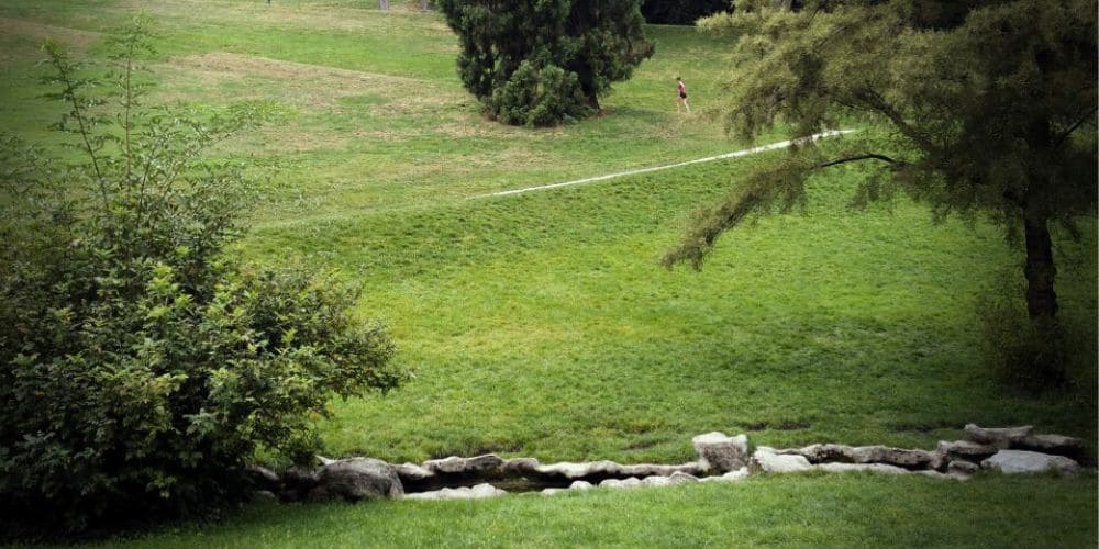 Courir aux Buttes-Chaumont