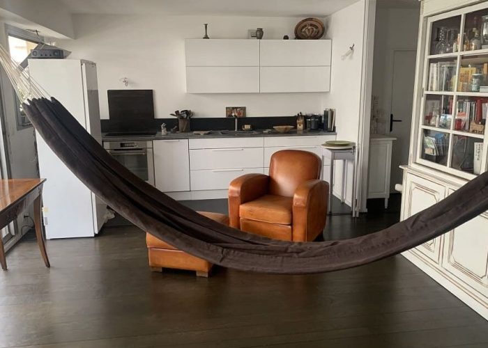 Hamac et console : décoration d'intérieur